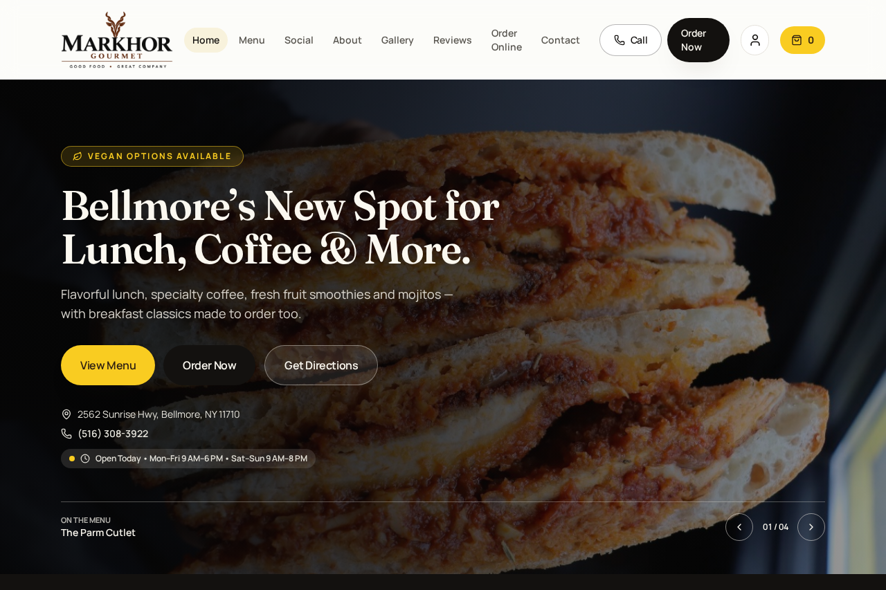 Markhor Gourmet demo website